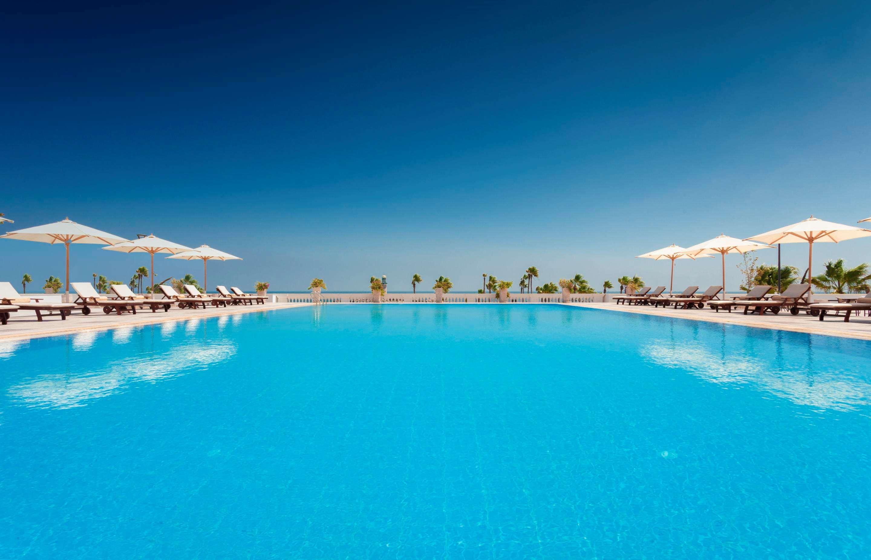 Steigenberger Hotel El Lessan Ras el-Barr Exterior photo The swimming pool at the hotel